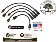 Custom USA Made Spark plug wire set - Ferguson / Massey Ferguson Tractor US Made Premium Copper Core